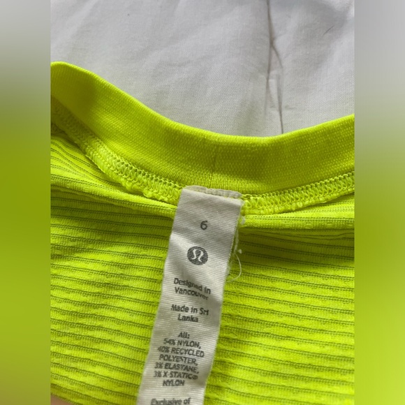 LULULEMON Swiftly Tech sz6 EUC - Picture 2 of 3